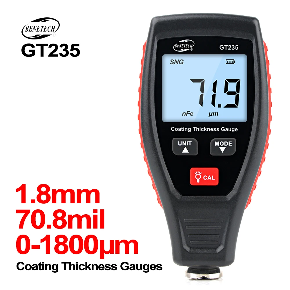 Paint Thickness Gauge - RZ قياس سمك الطلاء يده قياس
