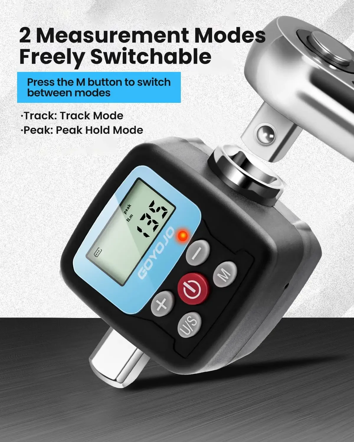 محول مفتاح العزم الرقمي GOYOJO - مراجعة Torque Wrench Digital وسعره